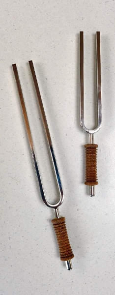 Tuning forks for frequency healing / phonophoresis